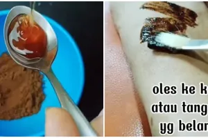 Cuma pakai bahan dapur, cara membuat scrub ini ampuh atasi kulit belang