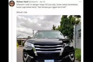 Berasa kena 'tipu', cerita lucu pria hendak beli mobil ini endingnya bikin kesel tapi ngakak
