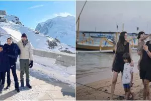 Momen 9 seleb rayakan ultah anak dengan sederhana, Bunga Zainal beri kue dan ucapan manis