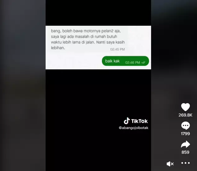 Driver temani customer jalan-jalan © 2023 brilio.net