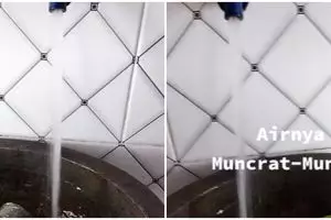 Trik sederhana mengatasi air keran wastafel muncrat ke mana-mana, bebas drama baju dan dapur basah