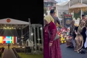 Potret mewahnya khitanan 'sultan' layaknya konser akbar, siapa sosok yang punya gawe?
