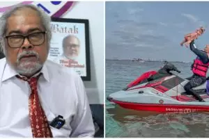 Buntut aksi Ria Ricis ajak Moana main jetski tanpa pengaman, dapat teguran keras dari Komnas PA