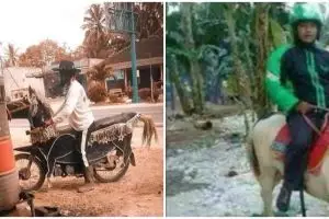 11 Tingkah nyeleneh orang mendadak koboi, ada-ada aja aksi lucunya