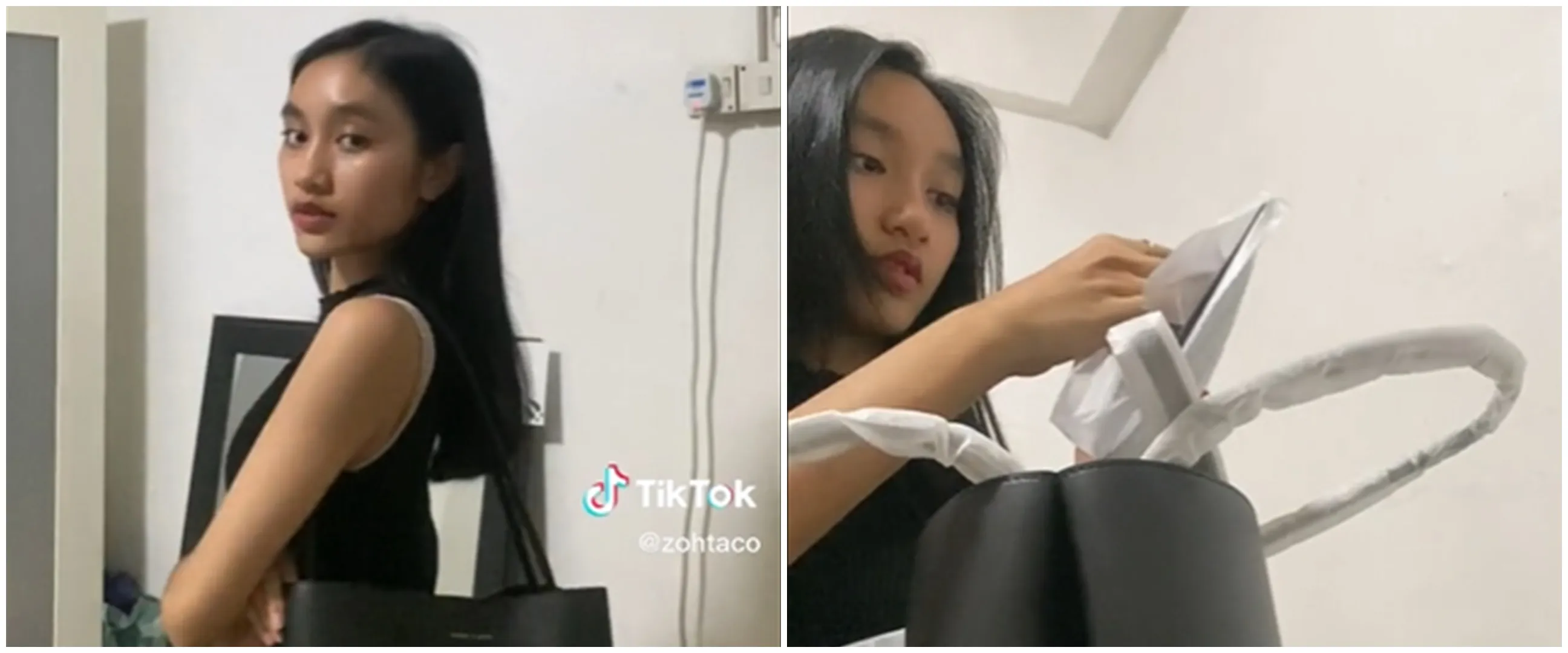 Remaja ini viral gegara unboxing tas seharga Rp 1 jutaan dianggap barang mewah, ini kisah lengkapnya