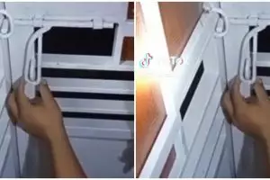 Dijamin bikin tertipu, cara tukang pasang pintu gerbang ini absurdnya nggak ada lawan