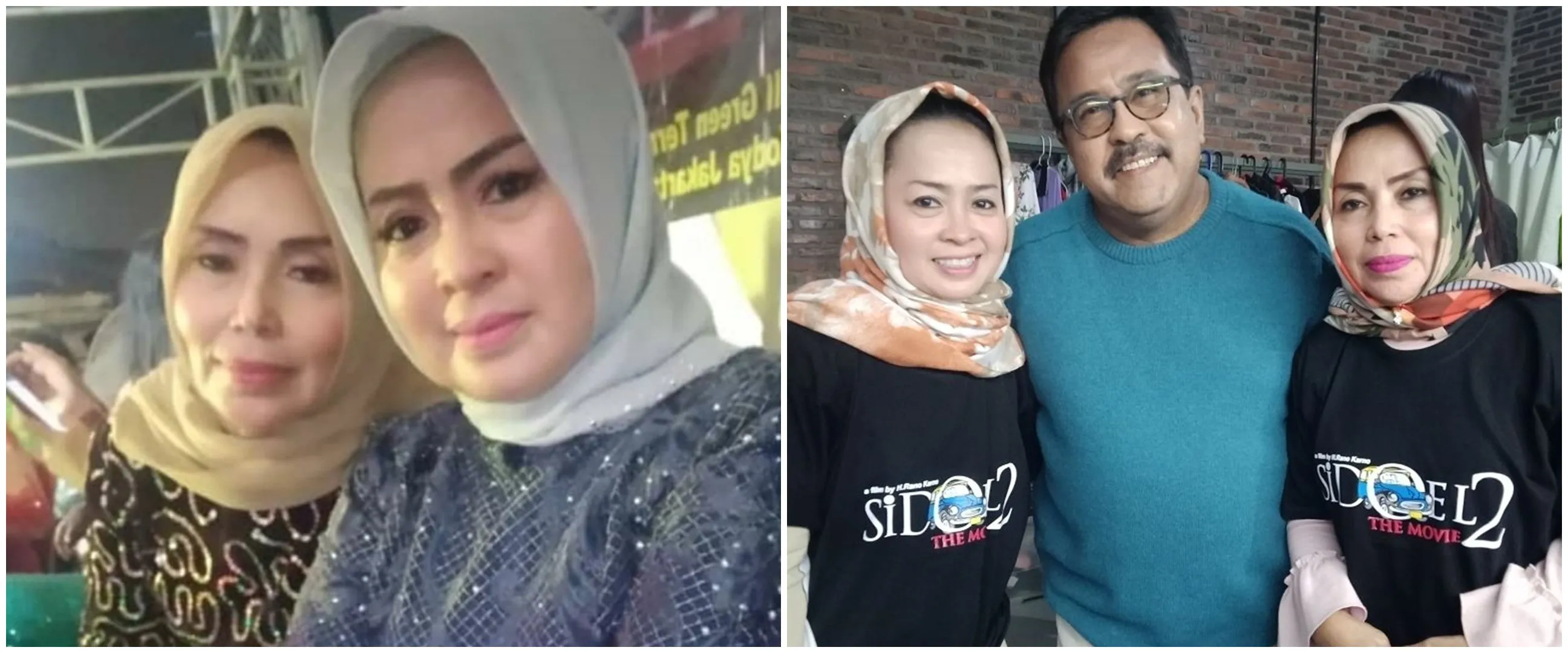 Tak banyak tahu ternyata bersaudara, ini 9 potret kedekatan Emak Zaenab dan Munaroh di keseharian