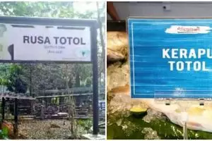 Rawan salah baca, 11 tulisan di tempat umum ini bikin lihat dua kali