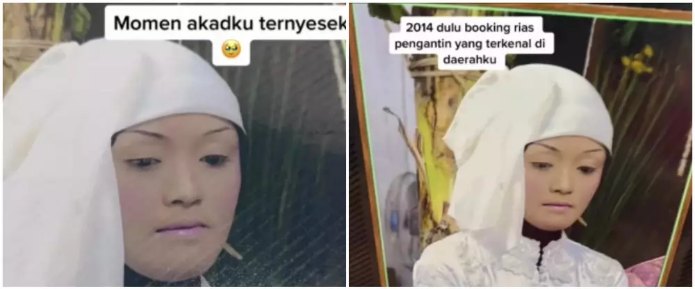 Pengantin ini tidak boleh lihat cermin saat dirias © 2023 brilio.net