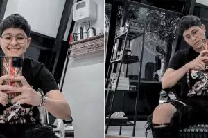 Mita The Virgin potong rambut gimbal, ini 11 gaya barunya yang kian tomboi