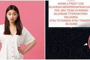 11 Chat lucu ngasih tahu patokan rumah ke kurir paket ini endingnya malah bikin emosi