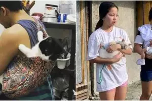 Dianggap seperti anak, 13 potret nyeleneh orang terlalu bucin ke kucing ini bikin senyum tipis