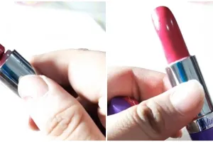 Tak perlu beli baru, cara memperbaiki lipstik patah ini hanya pakai 1 alat dapur