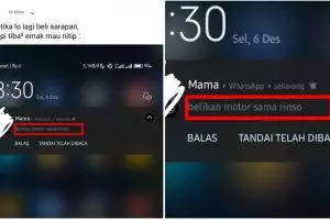 11 Chat lucu ibu ke anak ini absurdnya nggak ada lawan, namanya juga emak-emak