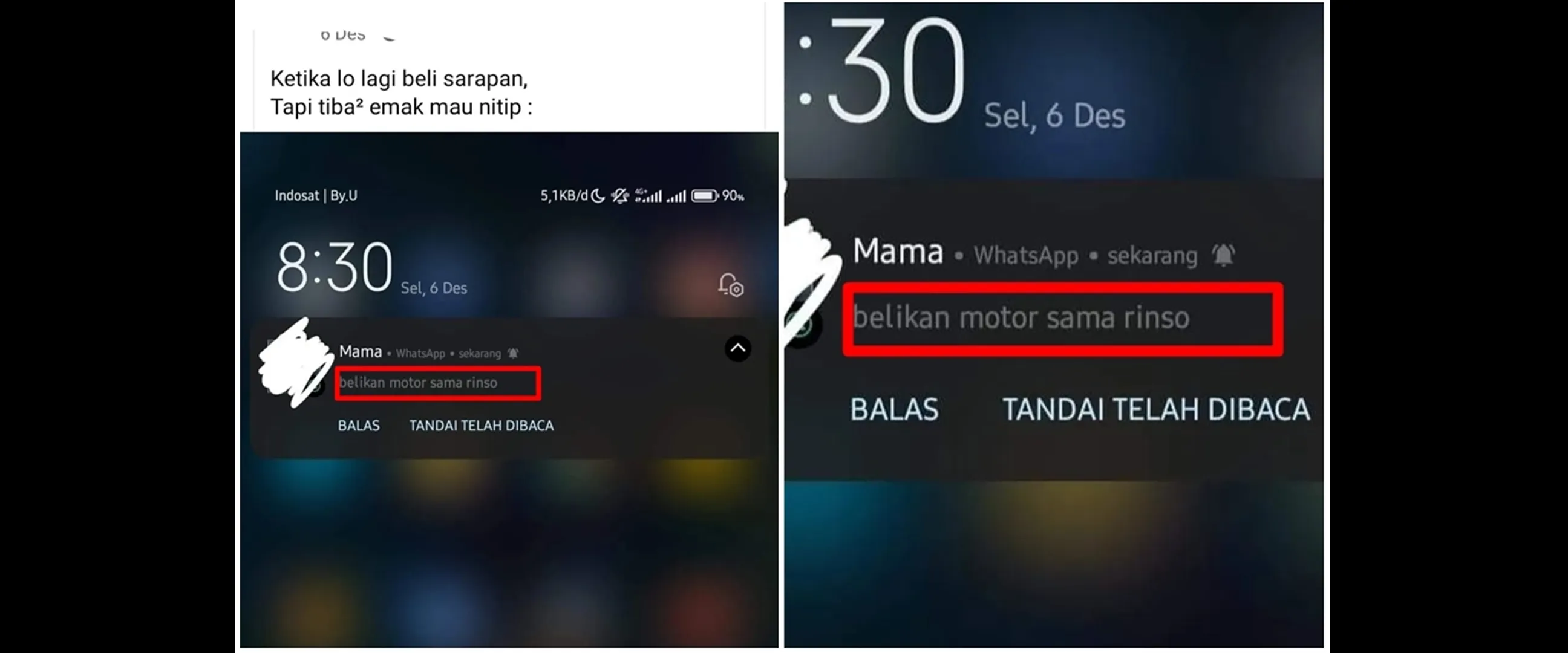 11 Chat lucu ibu ke anak ini absurdnya nggak ada lawan, namanya juga emak-emak
