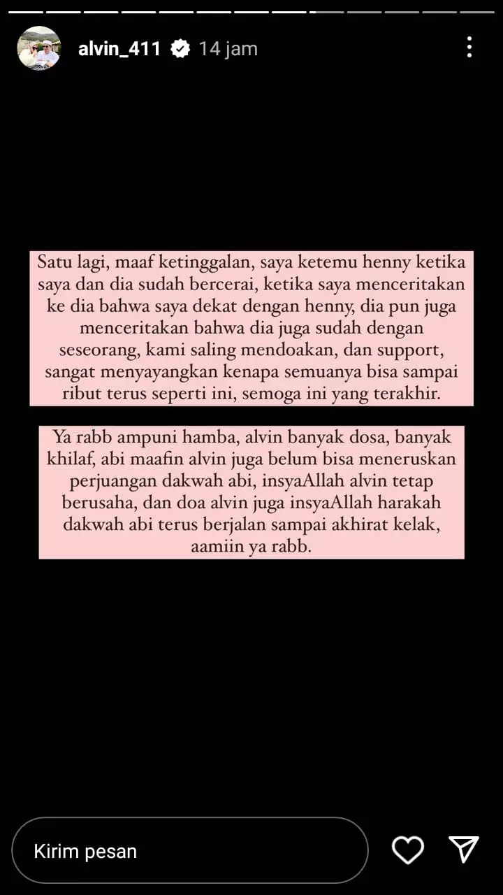 alvin akui khilaf © instagram alvin akui khilaf © instagram