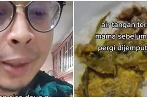 Kisah sedih anak di tinggal ibunda meninggal, masakan sang ibu menjadi pengobat rindu