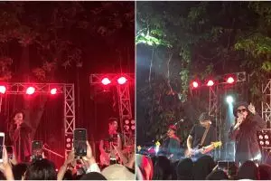 Berlangsung meriah, konser 