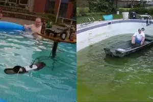 11 Potret absurd orang di kolam renang ini aneh-aneh tingkahnya, bikin gagal paham