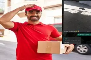 11 Chat lucu kurir mau antar paket ini endingnya penuh drama, ada yang salah rumah