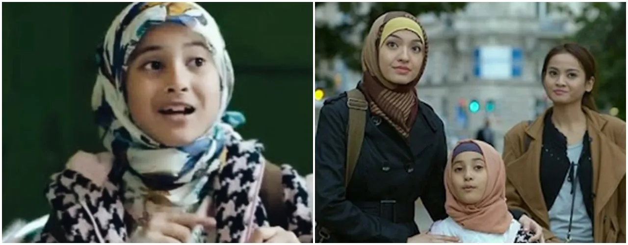 Jadi anak Raline Shah di film '99 Cahaya di Langit Eropa', intip 11 potret terbaru Geccha Qheagaventa