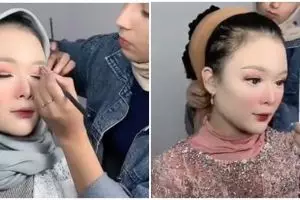 Yessy gadis viral batal nikah karena mahar sertifikat dirias MUA seperti barbie, hasilnya manglingi