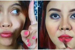 Wanita ini rias wajahnya mirip Ibu Norma Risma, begini potret transformasinya