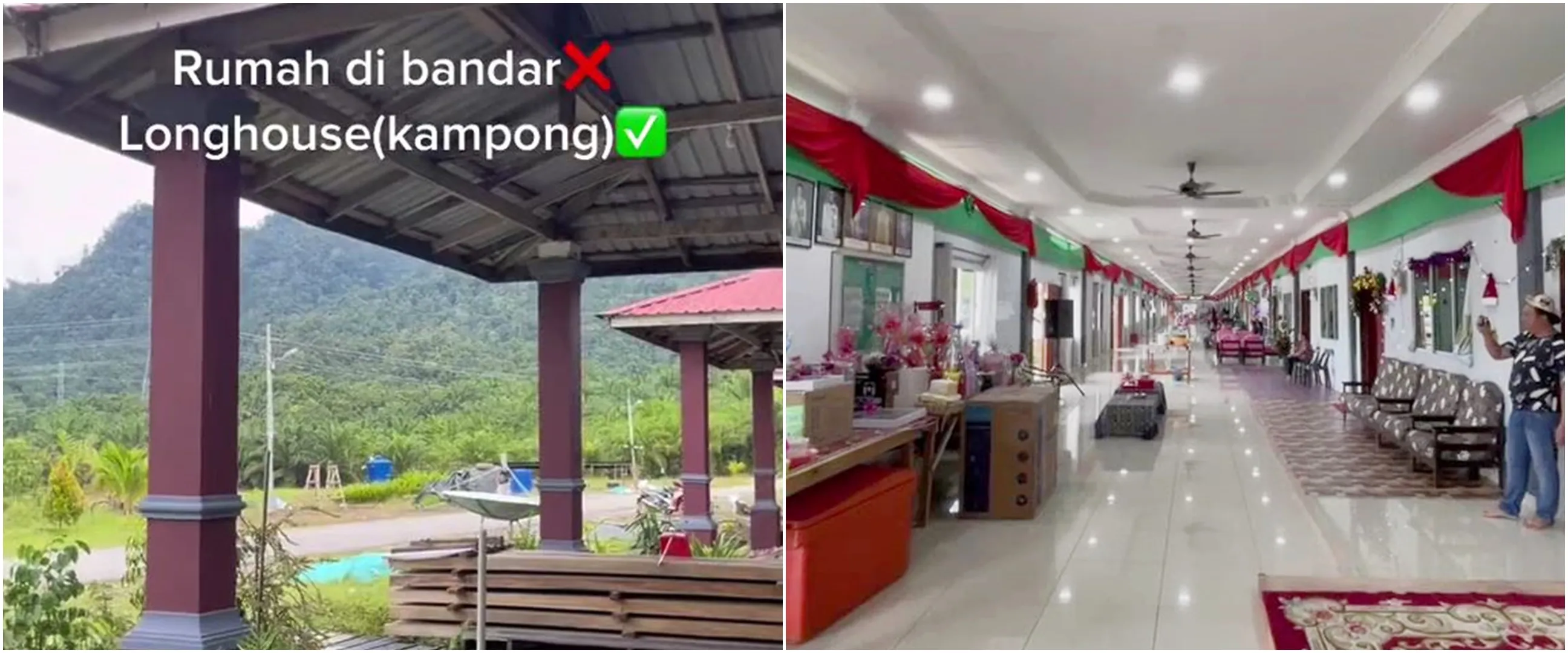 Rumah di kampung ini luasnya seperti sekompleks perumahan, penampakan dalamnya bikin melongo