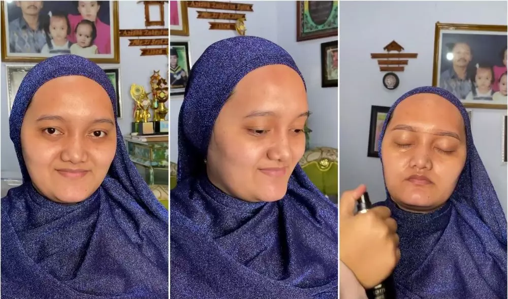 wanita dirias mua jadi pengantin sunda © TikTok wanita dirias mua jadi pengantin sunda © TikTok