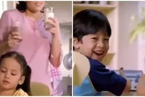 Bocah wanita di iklan susu kini jadi aktris top, intip 11 transformasinya