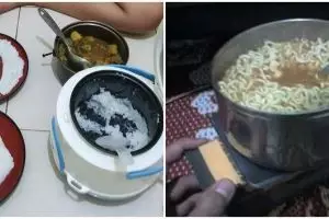 11 Tingkah lucu anak kos pas mau makan, ada-ada aja kreativitasnya bikin hidangan