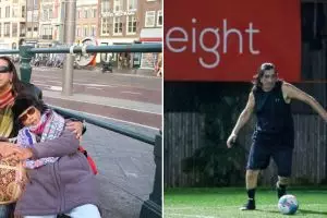 Awet bugar di usia hampir kepala 6, ini 9 potret Adam Jagwani 'Hans' di sinetron Si Doel pas olahraga