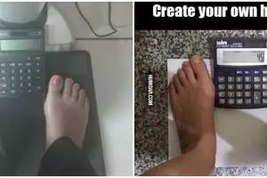 11 Potret absurd saat orang pakai timbangan ini aksinya kelewat nyeleneh