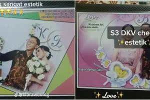 Niat abadikan momen bahagia, hasil pemotretan pasangan saat lamaran ini malah serasa foto jadul