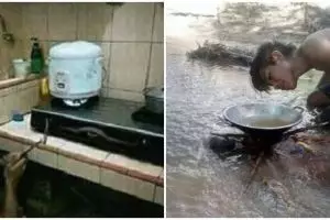 Lagi kurang fokus, 11 potret lucu orang masak tapi salah tempat ini nyeleneh banget