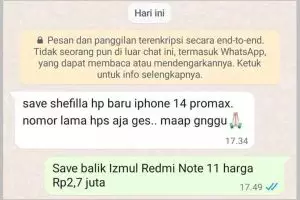 Auto diblokir, 11 chat lucu sama teman ini endingnya bikin senyum getir