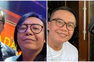 Ari Lasso dapat kiriman karangan bunga dari Andre Taulany, tulisannya malah bikin gagal paham