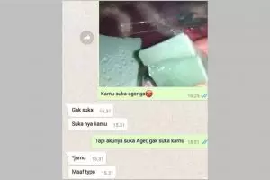 Typo yang disengaja, 11 chat lucu pura-pura salah ketik ini endingnya bikin ketawa