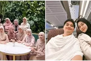 9 Momen Dinda Hauw kumpul geng seleb, kehadiran Henny Rahman istri Alvin Faiz malah tuai kritik