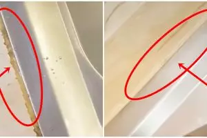 Cara membersihkan nat keramik dapur dari noda jamur, auto kinclong lagi seperti baru