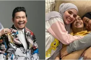 Dirawat selama 25 hari usai pendarahan otak, 9 momen kepulangan Indra Bekti ke rumah ini disambut haru