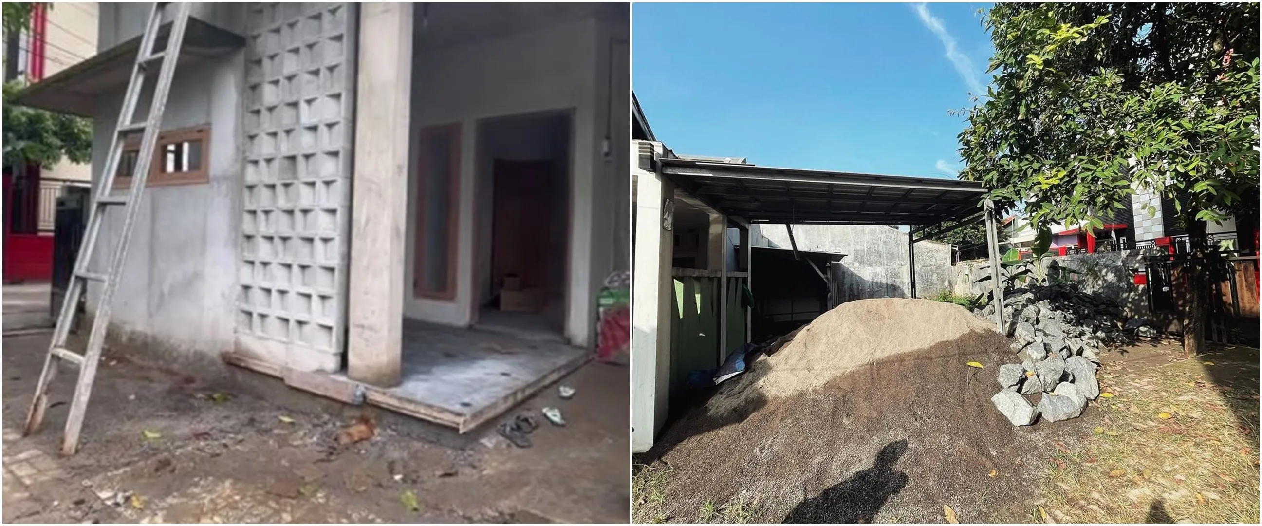 Pasangan suami-istri ini bangun rumah low budget tanpa keramik dan plafon, 9 potretnya bikin takjub