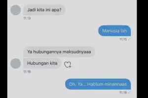 11 Chat lucu tanya ke gebetan soal kejelasan hubungan, endingnya bikin nyesek