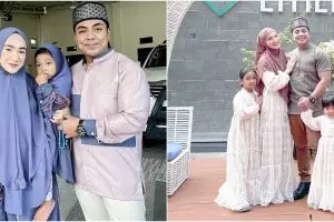 8 Tahun menanti anak laki-laki, ini 9 momen Indri Giana istri Ustaz Riza Muhammad lahirkan bayi kembar