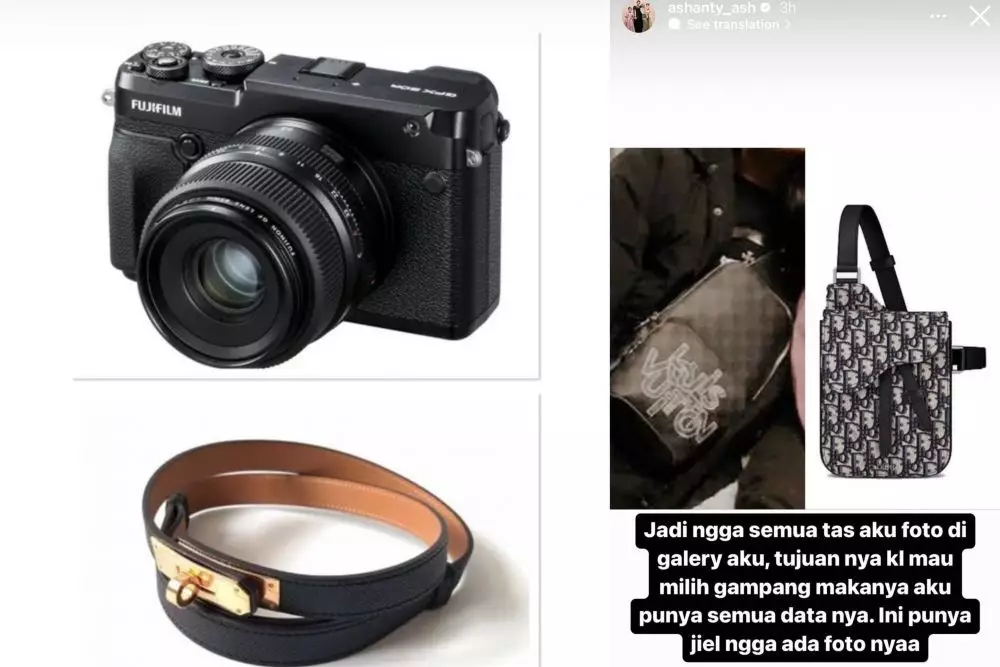 ashanty kehilangan tas branded © instagram