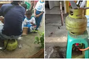 Auto ketar-ketir, 11 cara nyeleneh orang pakai tabung gas ini bikin senyum getir