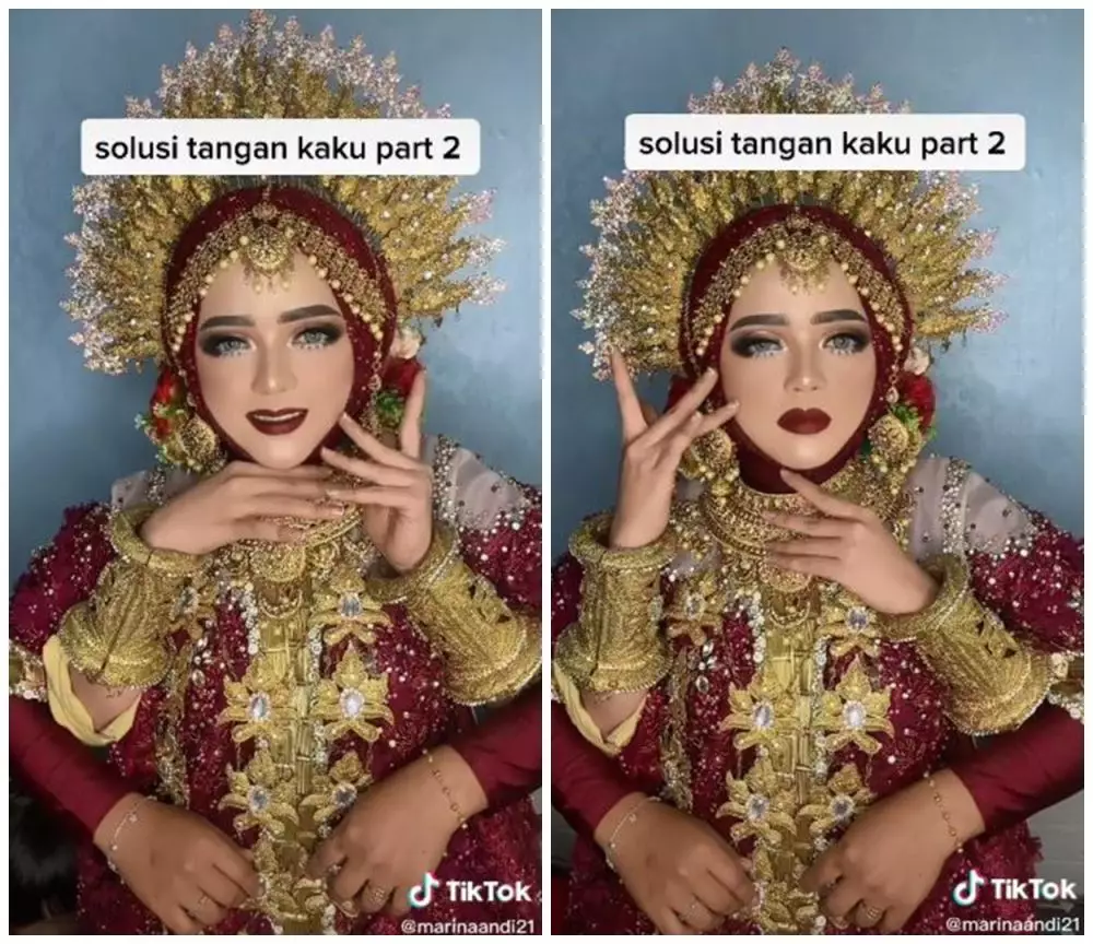 MUA punya trik foto akali tangan dan wajah beda warna © berbagai sumber MUA punya trik foto akali tangan dan wajah beda warna © berbagai sumber