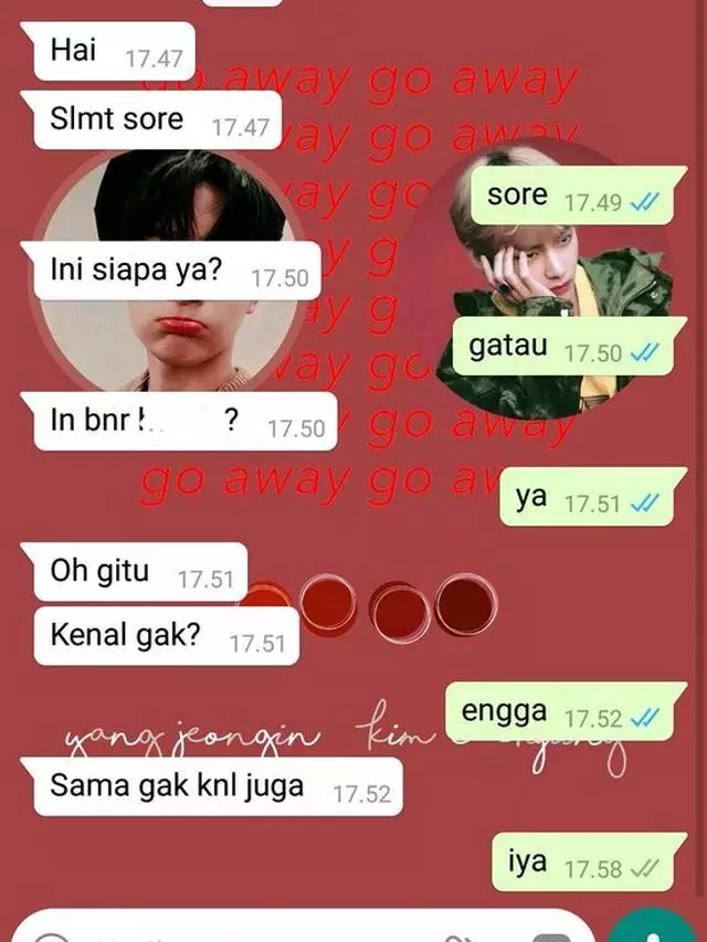 chat WA sama orang nggak dikenal ujungnya bikin emosi © berbagai sumber