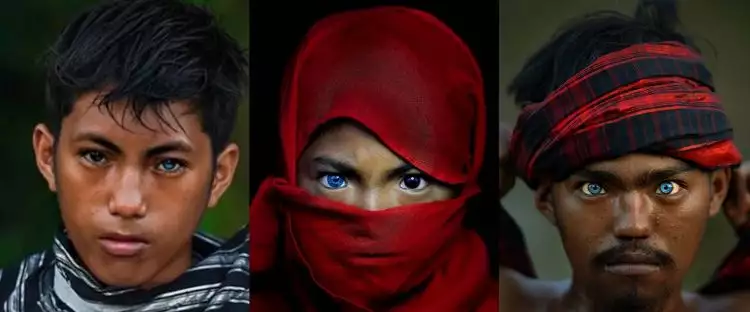 3 Suku di Indonesia yang punya mata biru, paras layaknya orang Eropa