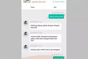 11 Chat lucu transaksi jual beli online ini endingnya bikin tepuk jidat
